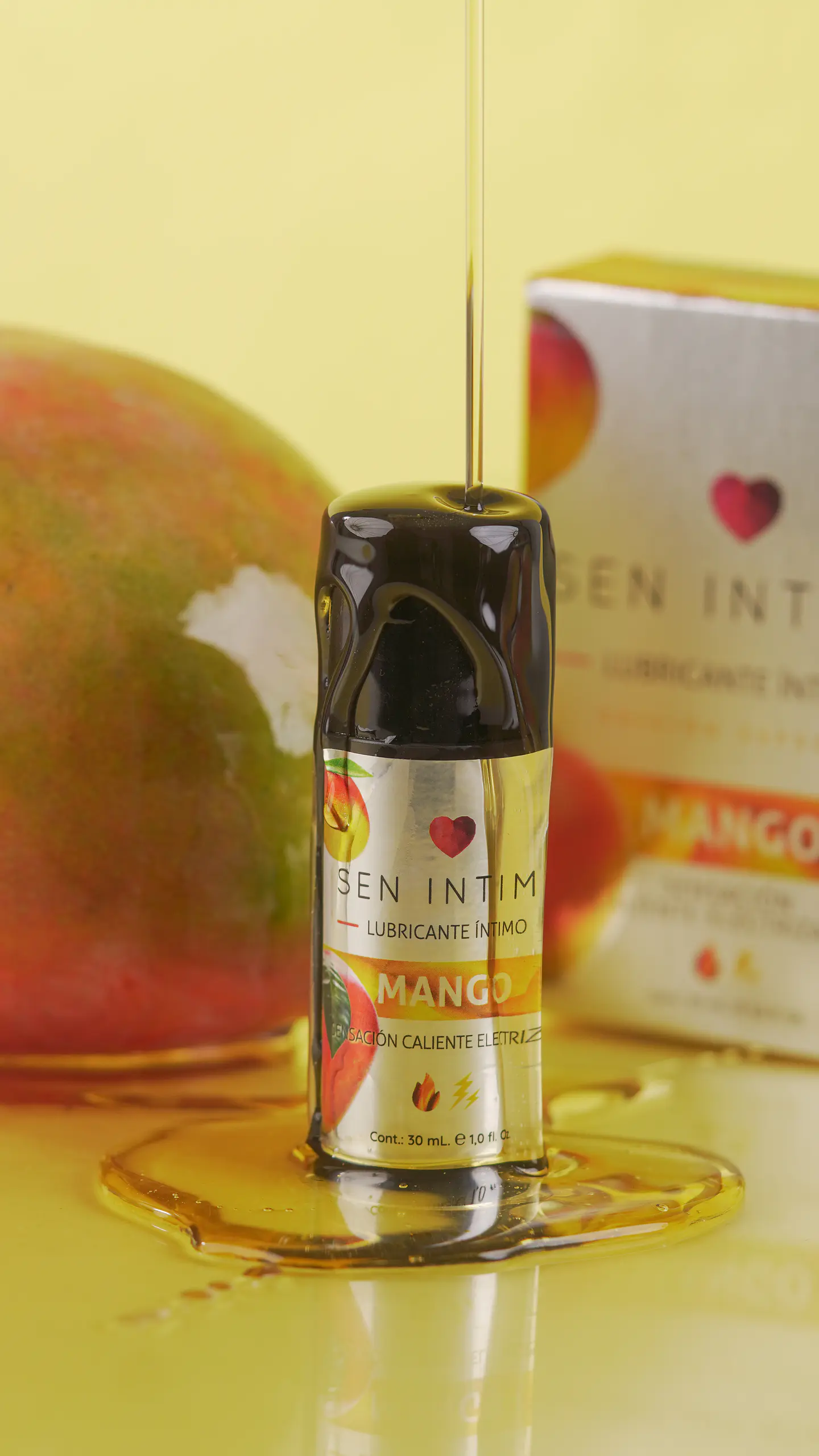 LUBRICANTE MANGO CALIENTE ELECTRIZANTE 3