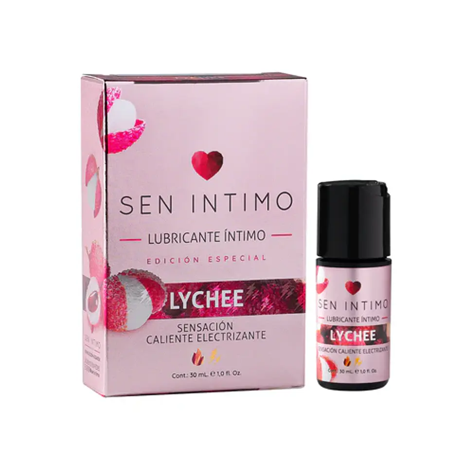 LUBRICANTE INTIMO LYCHE CALIENTE ELECTRIZANTE 1