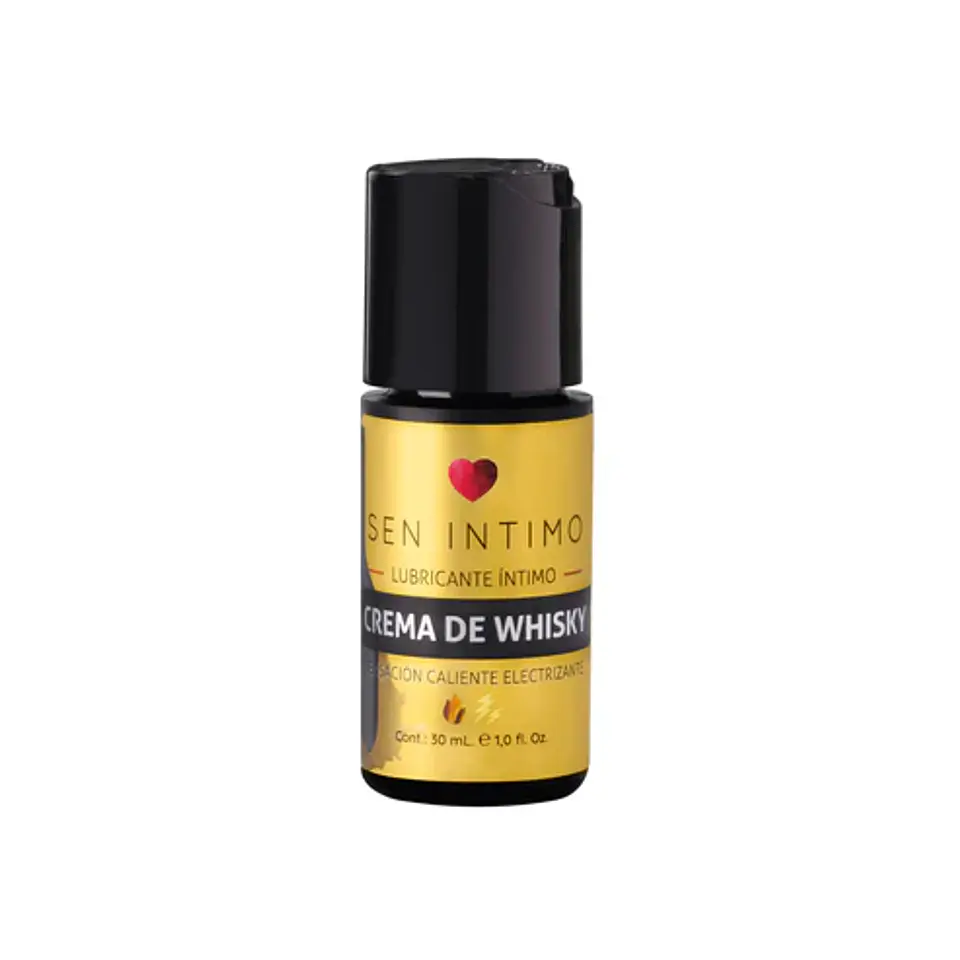 LUBRICANTE CREMA DE WHISKY SENSACION CALIENTE ELECTRIZANTE 3