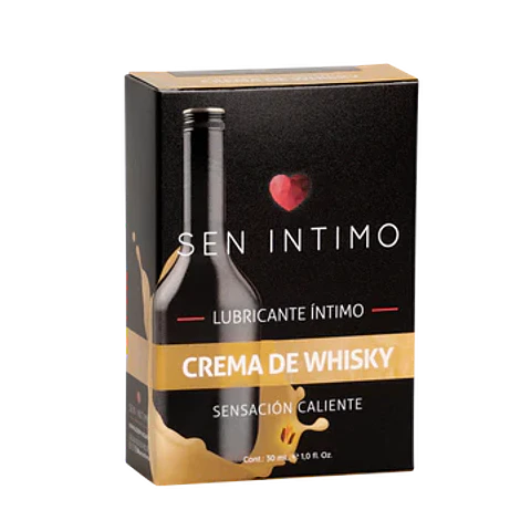 LUBRICANTE CREMA DE WHISKY SENSACIÓN CALIENTE 