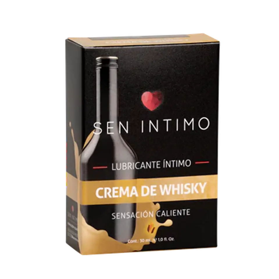LUBRICANTE CREMA DE WHISKY SENSACIÓN CALIENTE  1