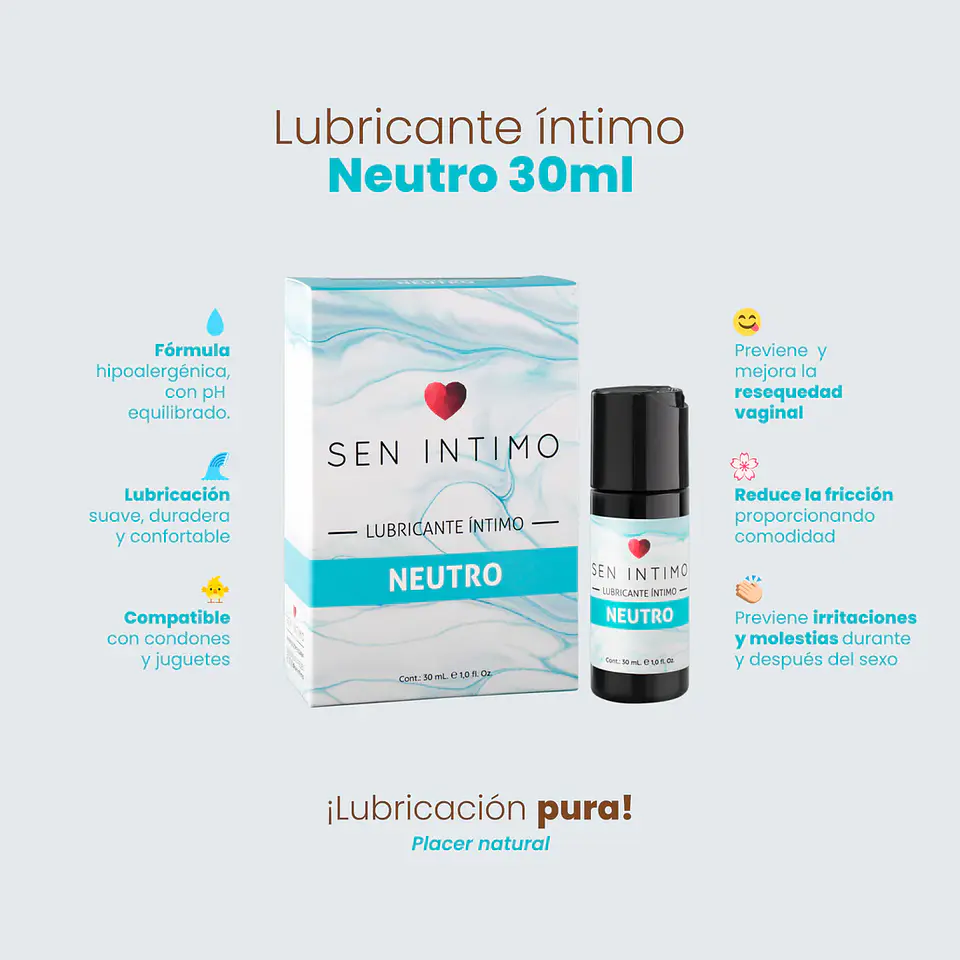 LUBRICANTE INTIMO  NEUTRO SEN INTIMO 2