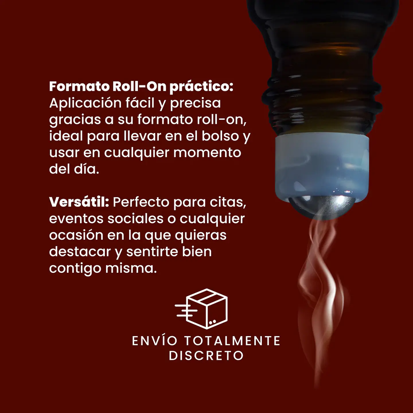 PERFUME PHEROMONAS INFUSED  ROLL ON SEN INTIMO DAMA 4