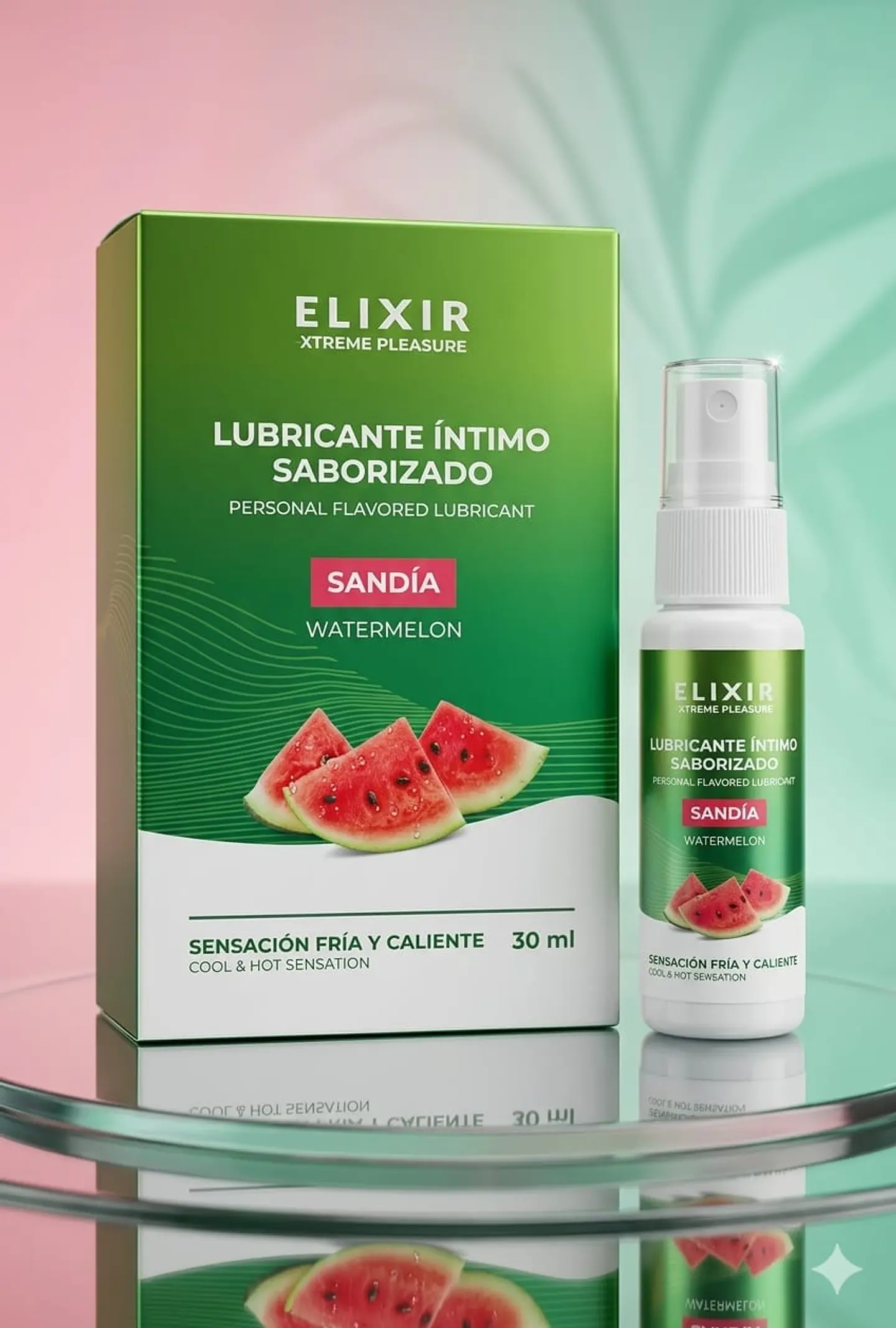 LUBRICANTE CALIENTE SANDIA ELIXIR 4