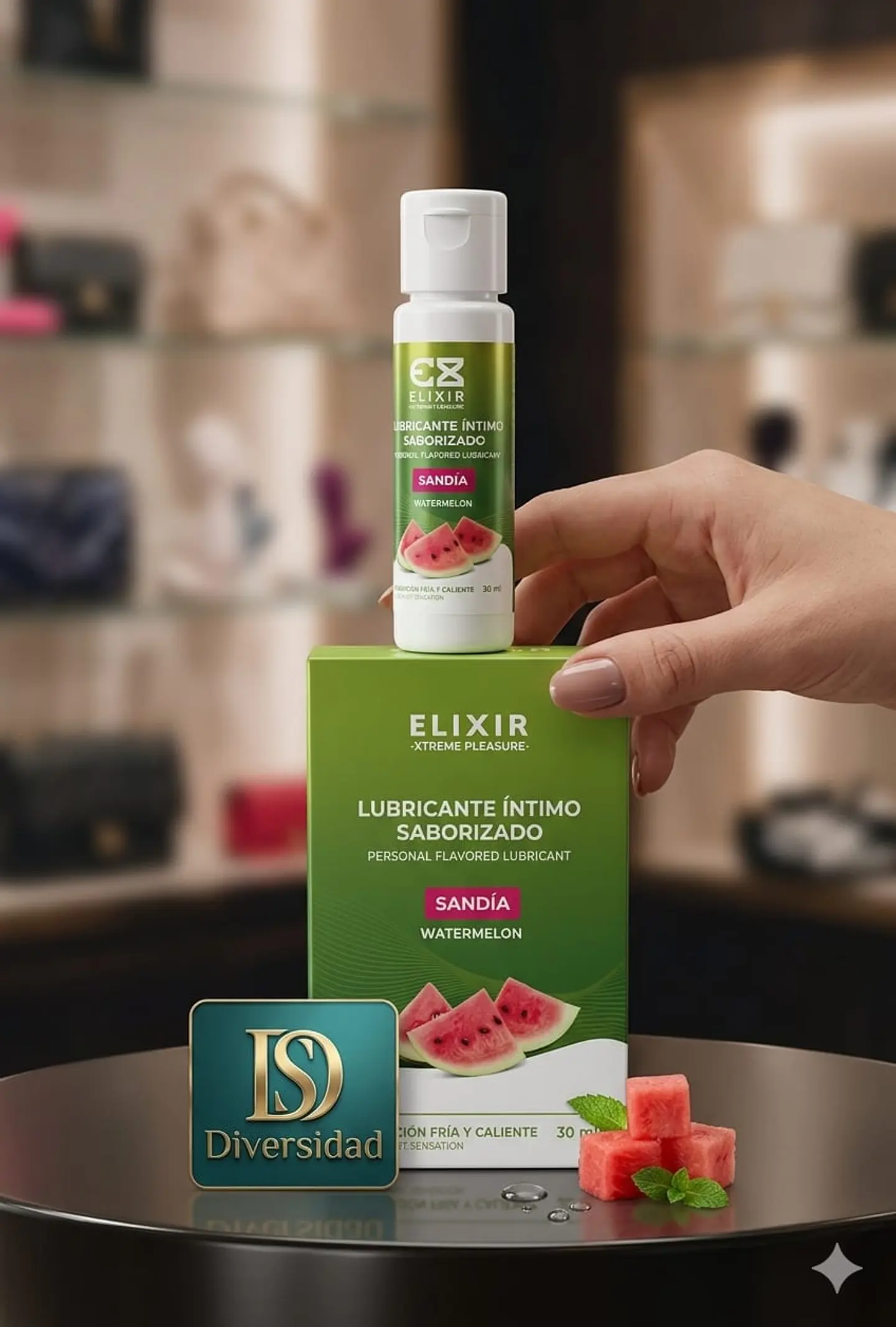 LUBRICANTE CALIENTE SANDIA ELIXIR 2