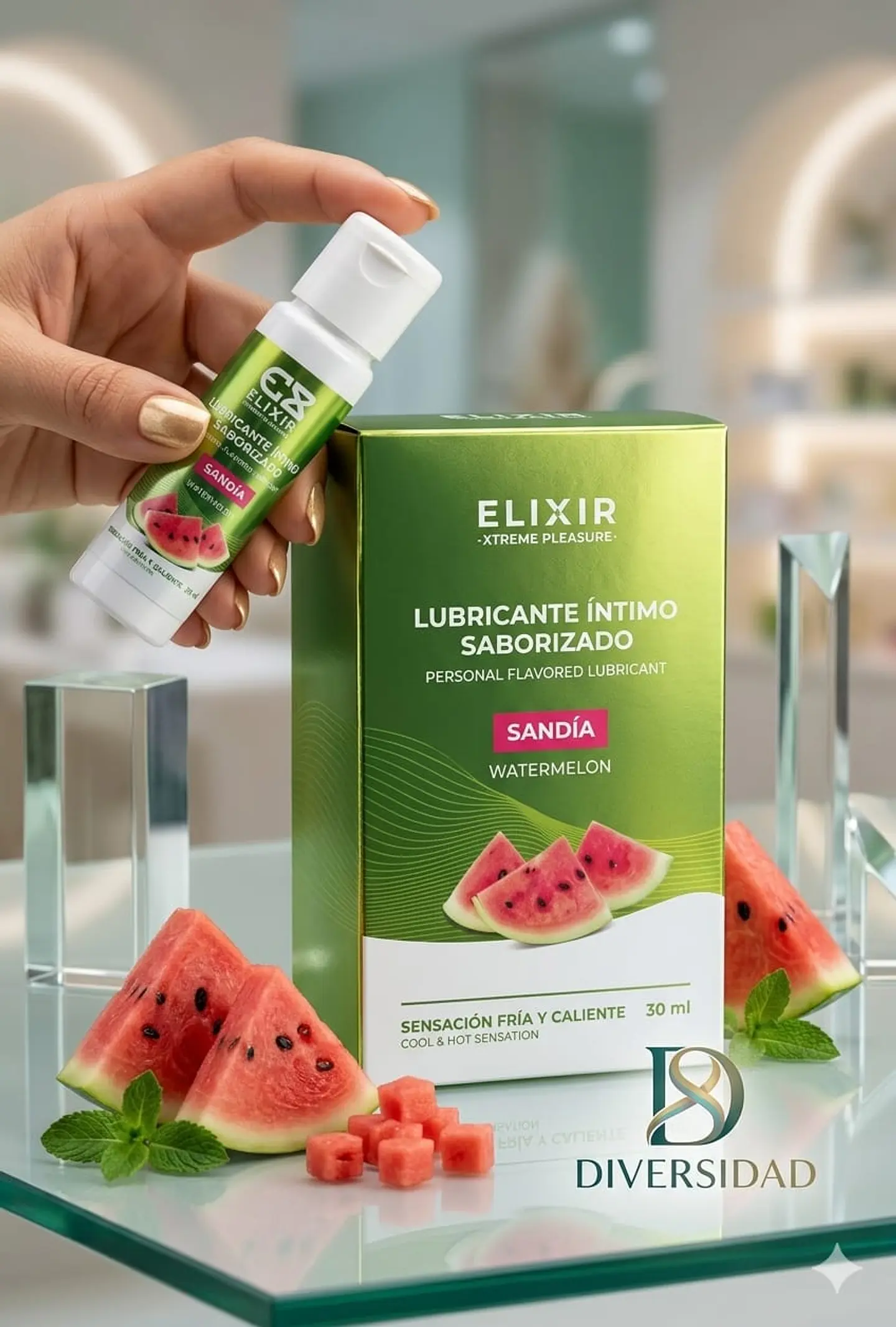 LUBRICANTE CALIENTE SANDIA ELIXIR 1