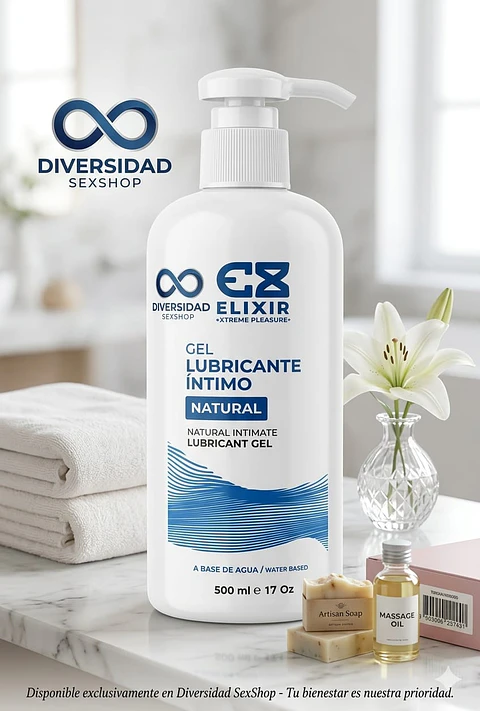LUBRICANTE INTIMO NATURAL ELIXIR 500 ML