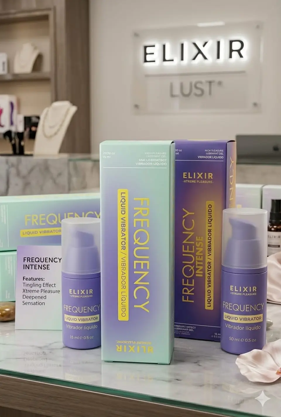 FRECUENCY VIBRADOR LIQUIDO ELIXIR 3