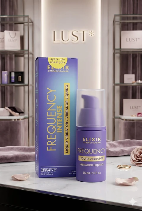 FRECUENCY VIBRADOR LIQUIDO INTENSE ELIXIR
