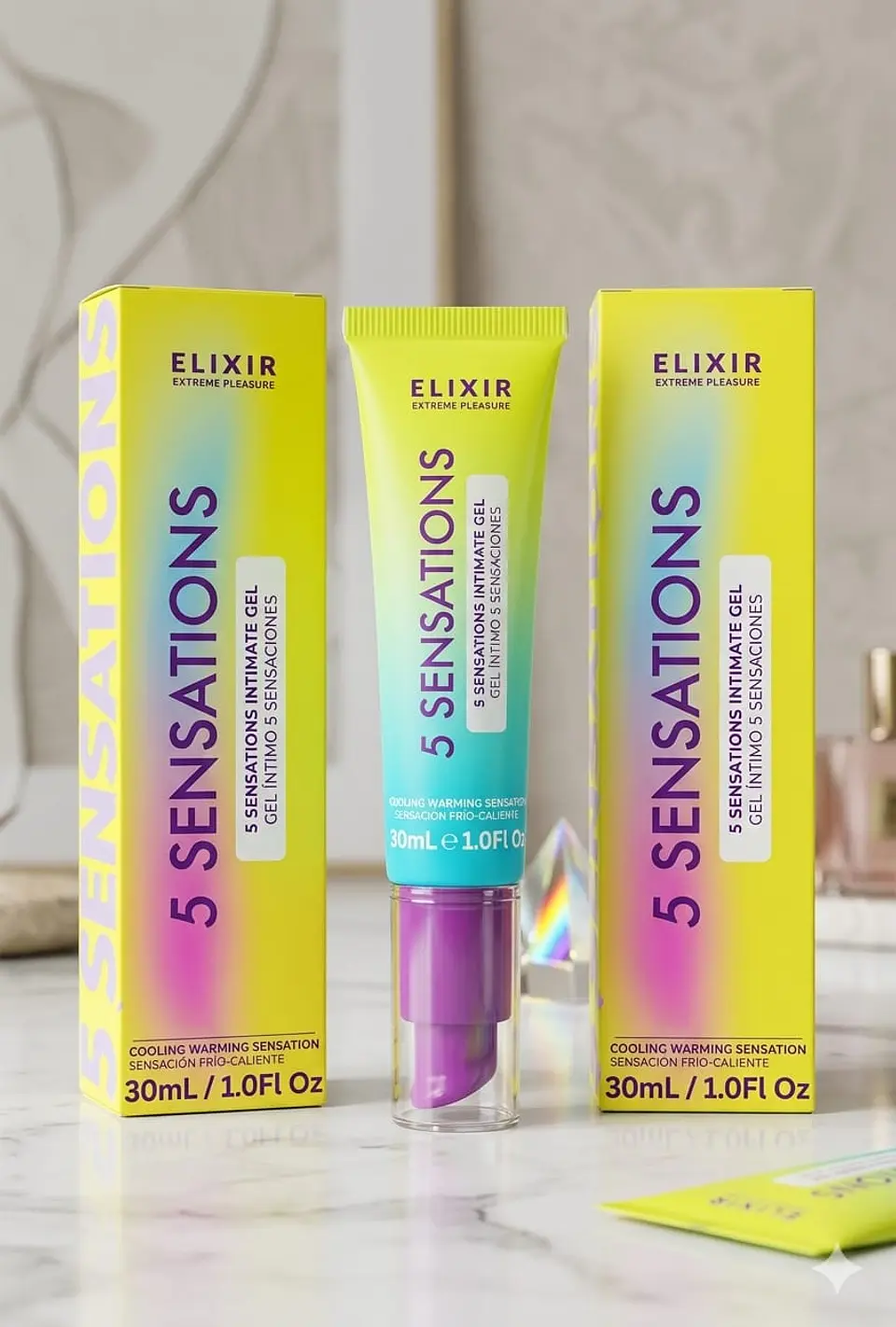 LUBRICANTE CINCO SENSACIONES ELIXIR  30ML  2