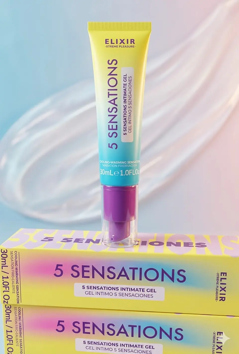 LUBRICANTE CINCO SENSACIONES ELIXIR  30ML  3