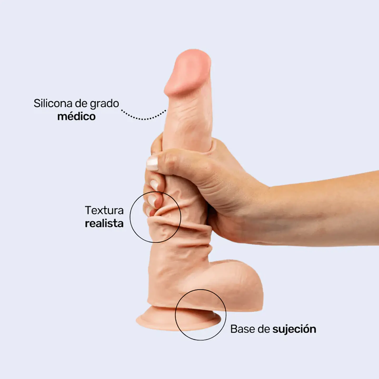 DILDO REALISTA  SAGAN  3