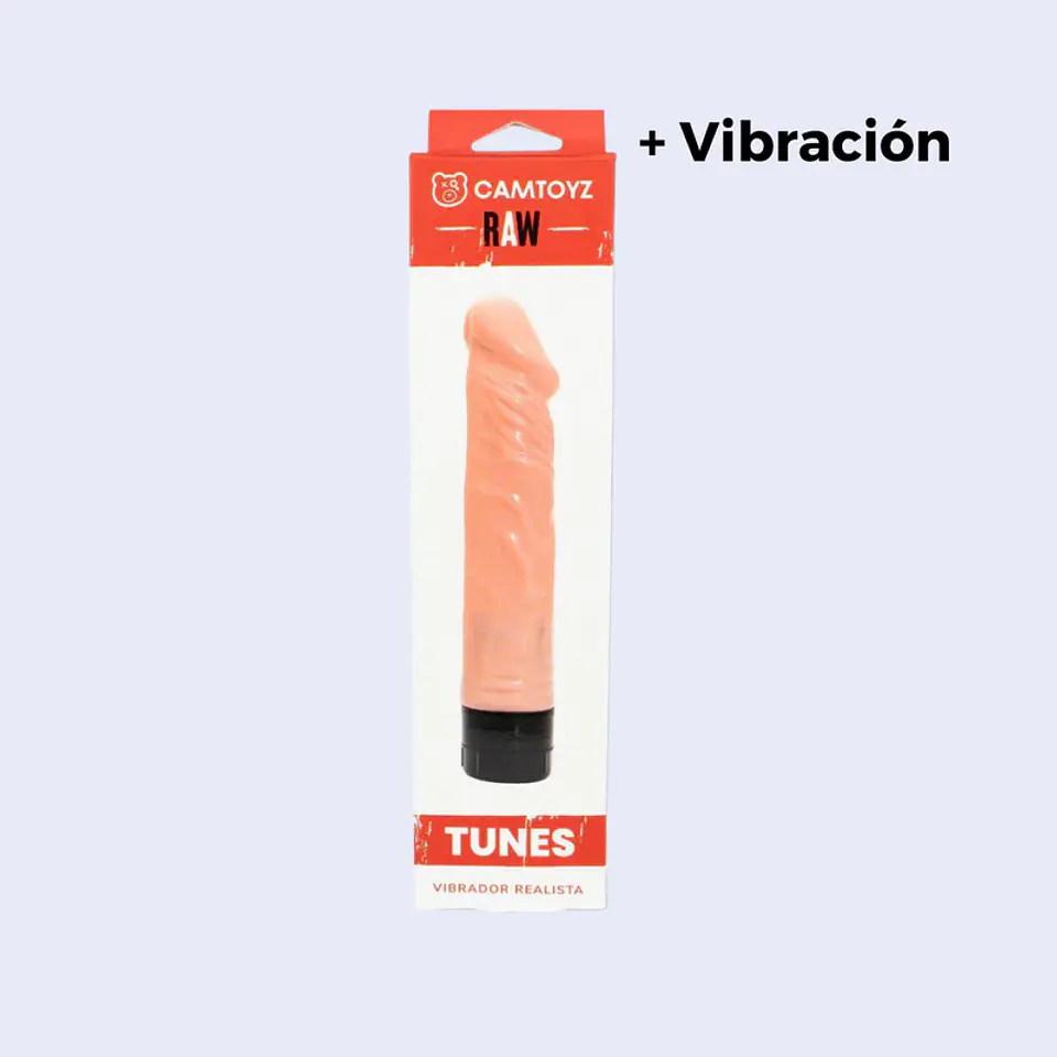 VIBRADOR REALISTA TUNES PIEL 1