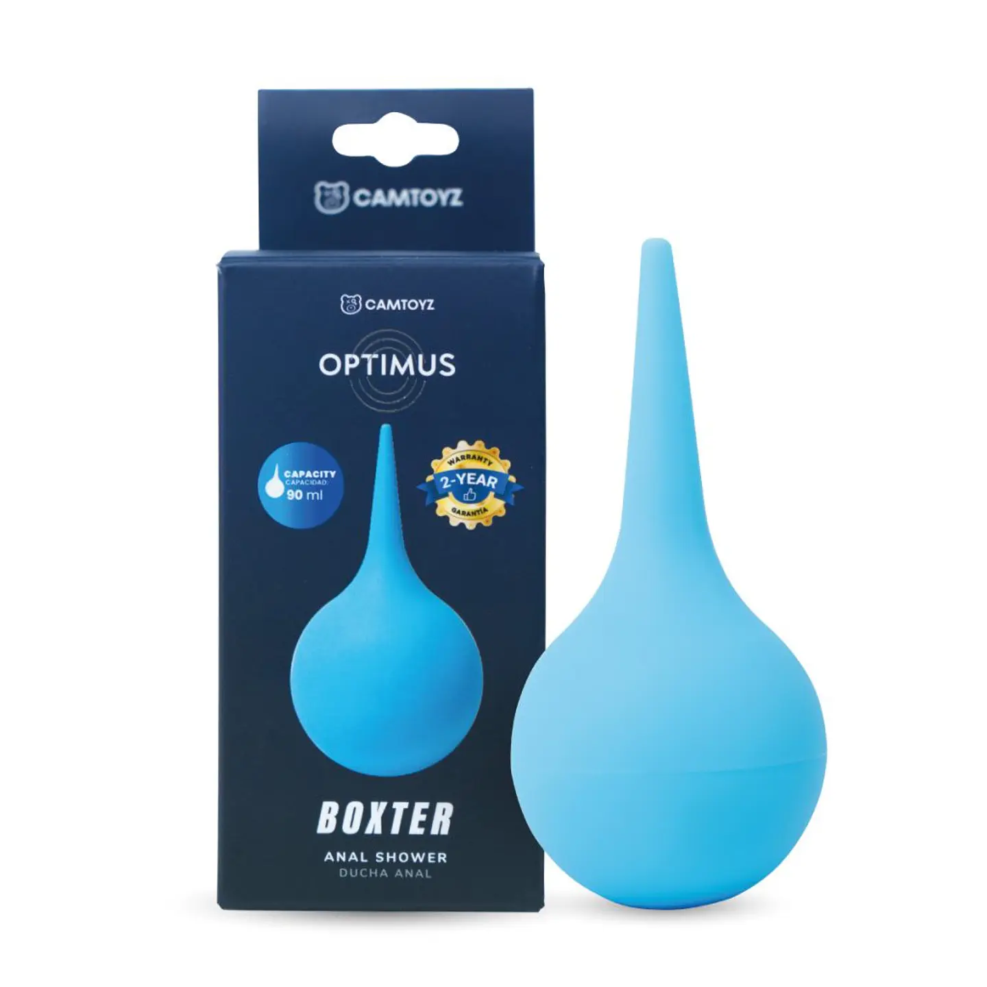 DUCHA ANAL EN  SILICONA BOXTER CAMTOYZ 2