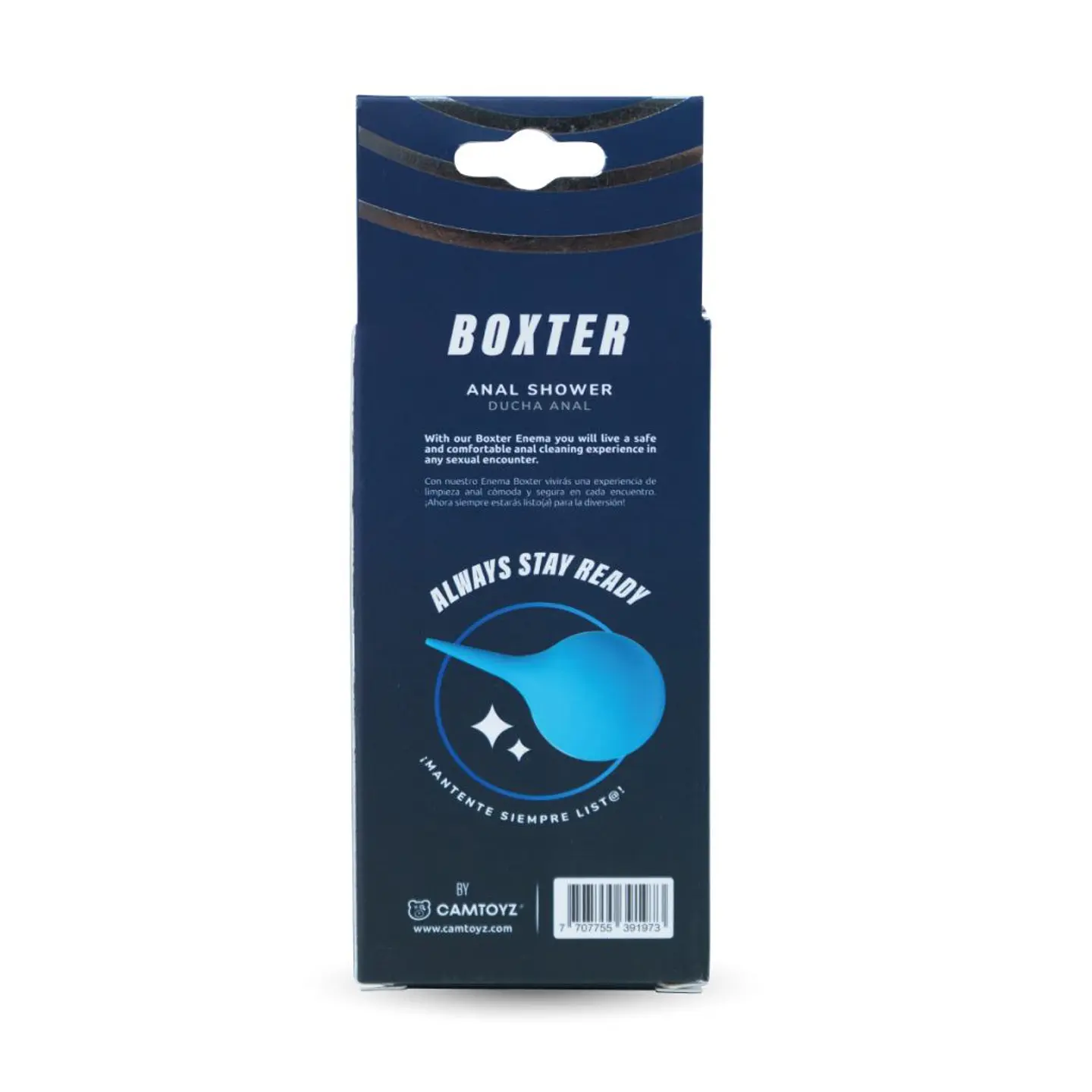 DUCHA ANAL EN  SILICONA BOXTER CAMTOYZ 3