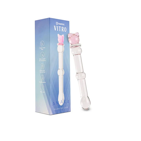 VITRO DILDO DE VIDRIO - AMARA 
