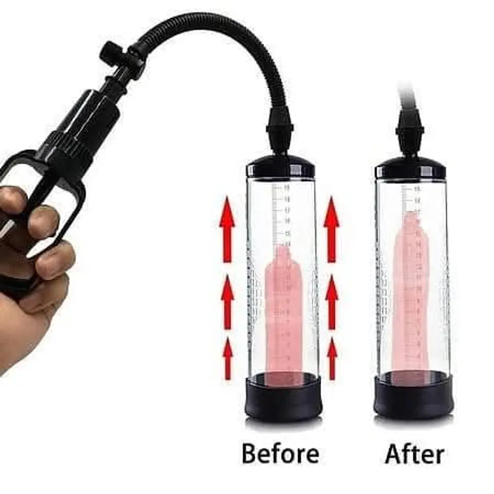 BOMBA DE VACIÓ PARA AGRANDAR EL PENE  2