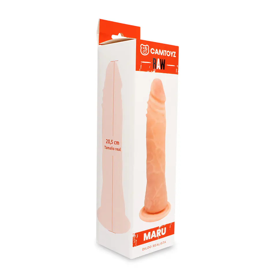 DILDO CON VENTOSA MARU CAMTOYZ 1