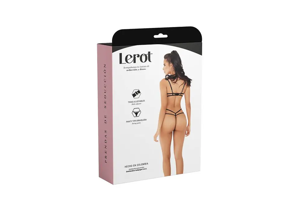 SET LENCERIA DOS PIEZAS LEROT 4