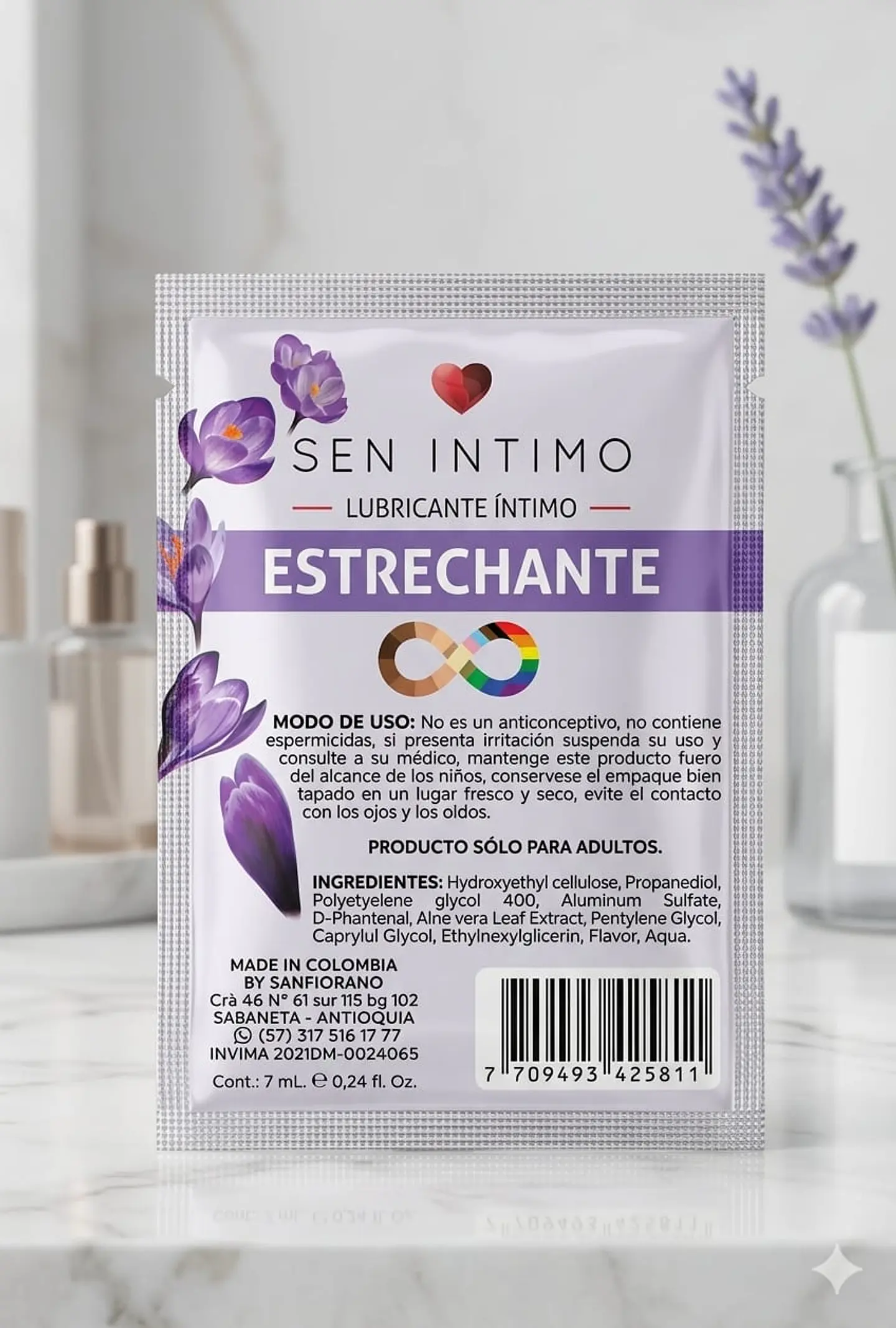 LUBRICANTE INTIMO ESTRECHANTE SACHET 1