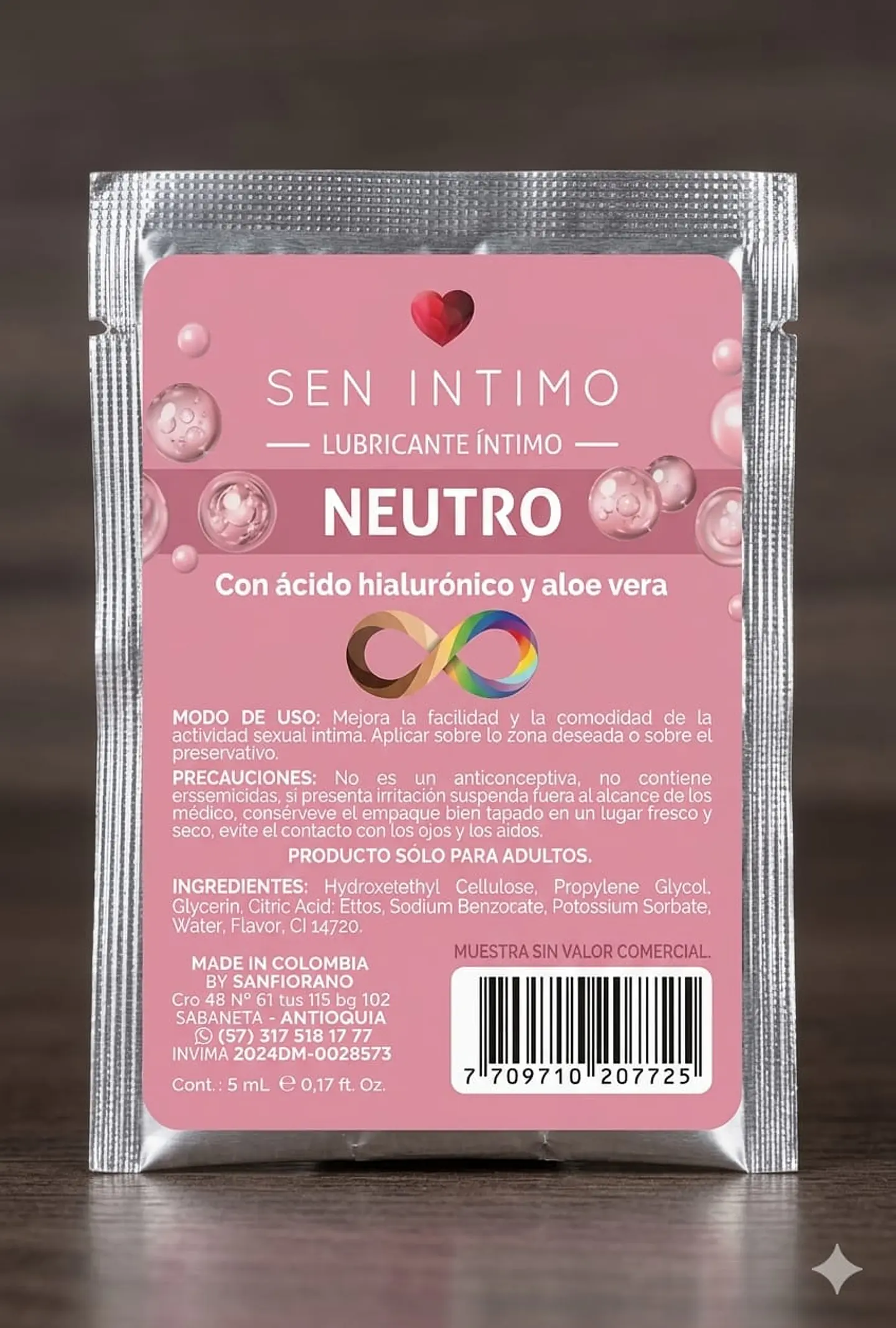 LUBRICANTE INTIMO NEUTRO HIPOALERGENICO  1
