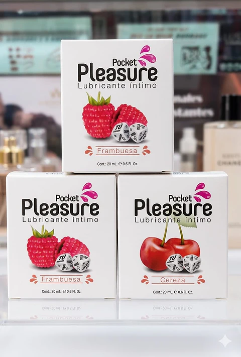 LUBRICANTE INTIMO PLEASURE FRAMBUESA