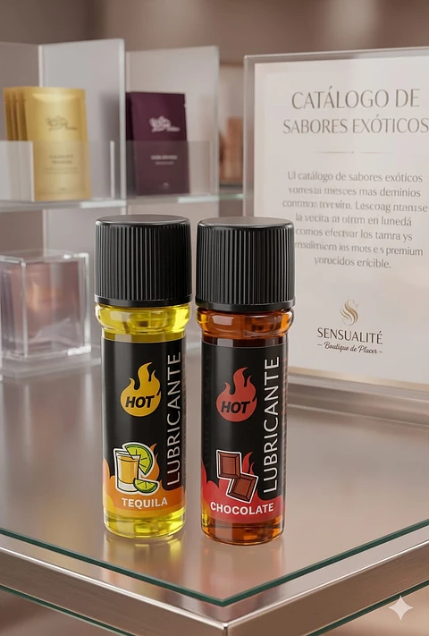 LUBRICANTE SABORES SENSACION CALIENTE 