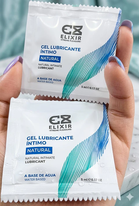 LUBRICANTE INTIMO NATURAL ELIXIR SACHET