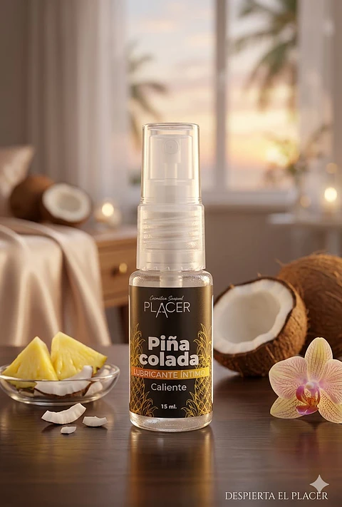 LUBRICANTE PIÑA COLADA SENSACION CALIENTE 30 ML
