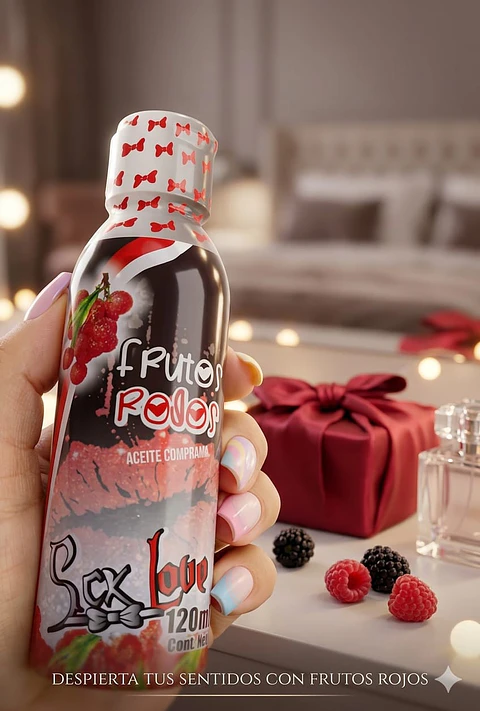 ACEITE CORPORAL FRUTOS ROJOS SEX LOVE
