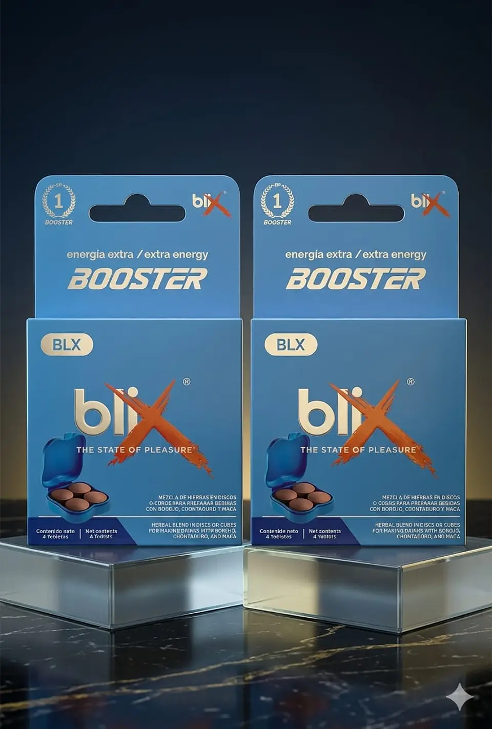 BLIX BOOSTER PASTILLAS POTENCIADOR MASCULINO 1