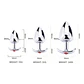 PLUG ANAL TALLA L METAL MINI CRISTAL - Miniatura 3