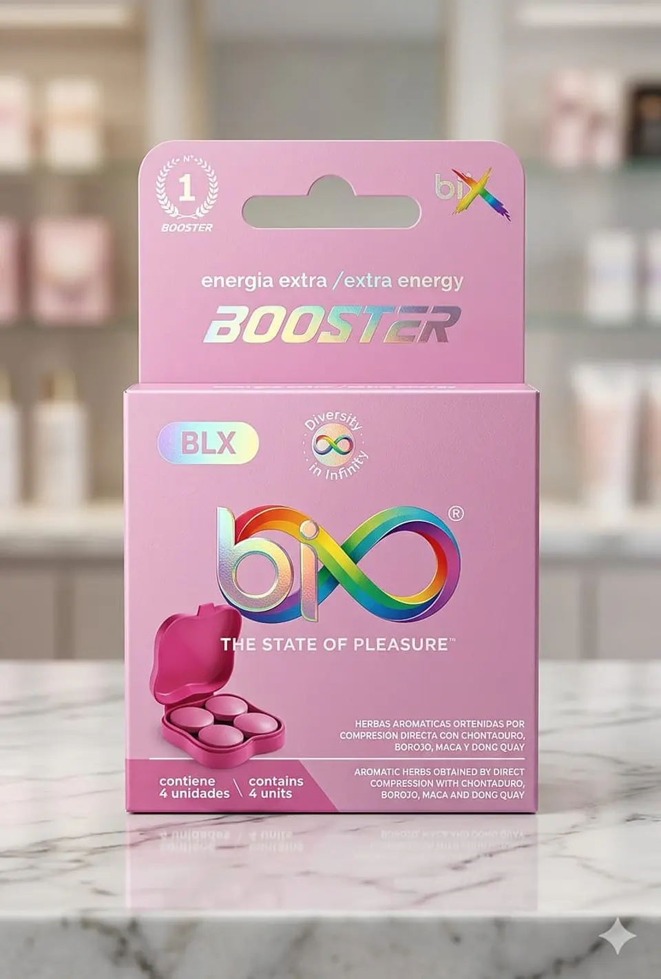 BLIX BOOSTER PASTILLAS POTENCIADOR FEMENINO 1