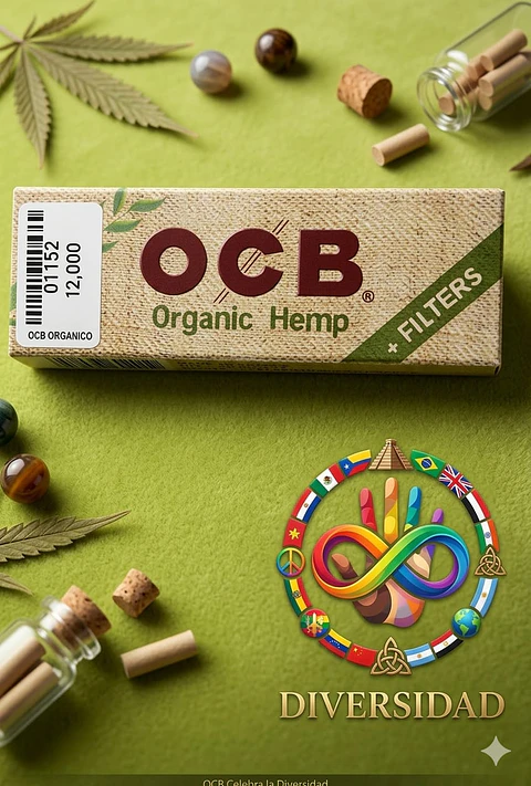 CUEROS OCB ORGANIC HEMP + FILTROS