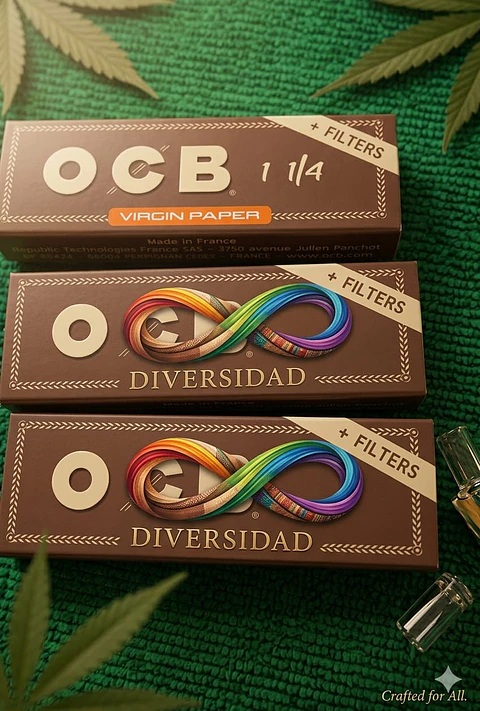 CUEROS OCB 11/4 VIRGIN PAPER + FILTROS