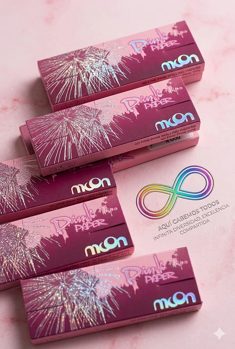 CUEROS MOON PINK PAPER + TIPS 