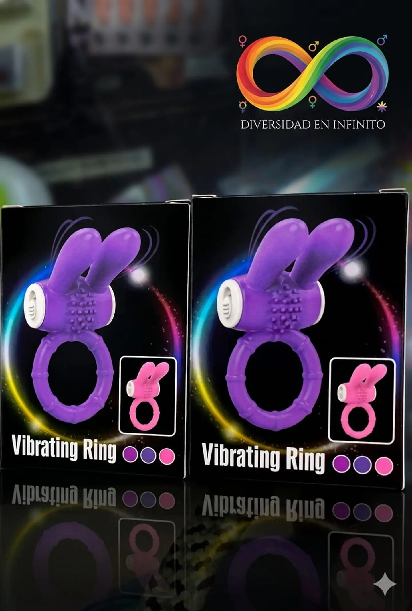 ANILLO VIBRADOR BUNNY 1