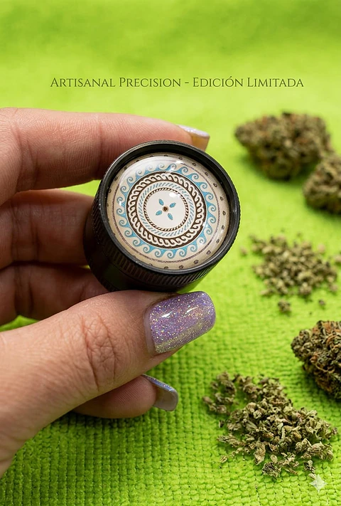 TRILLADOR MANDALA METALICO