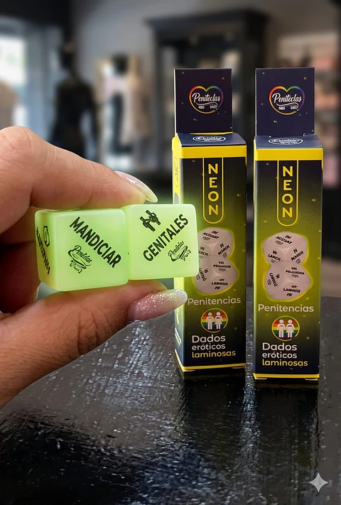 DADOS NEÓN PENITENCIA- HETERO 