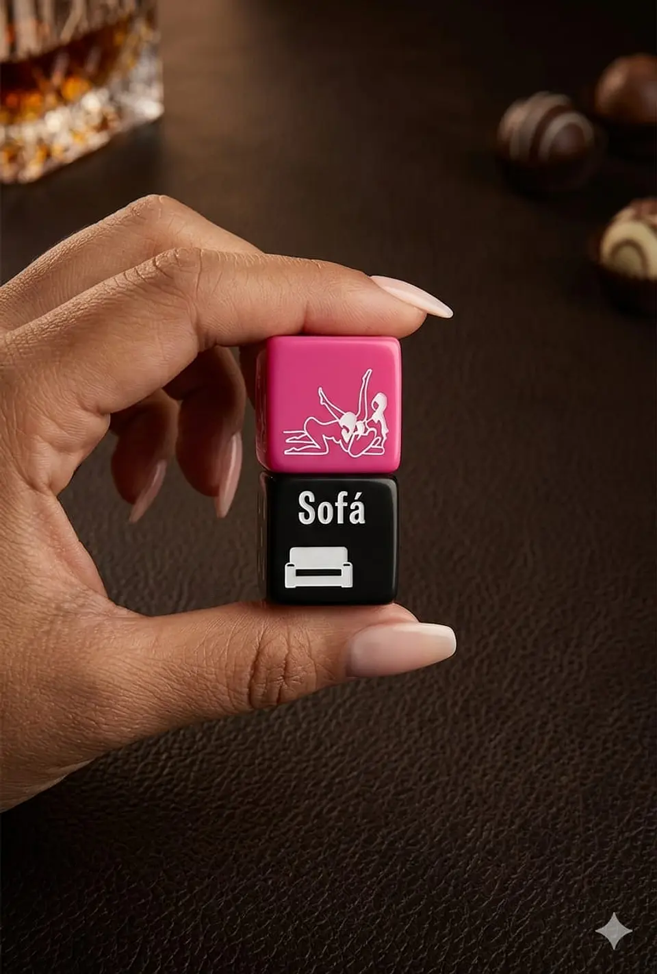 DADOS ERÓTICOS POSICIONES - EDICIÓN PINK & BLACK  1