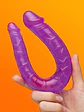 DILDO DOBLE PENETRACIÓN PURPLE - Miniatura 2