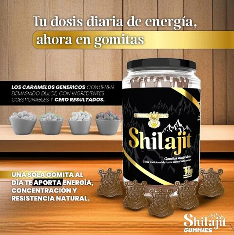SHILAJIT GOMAS - POTENCIADOR