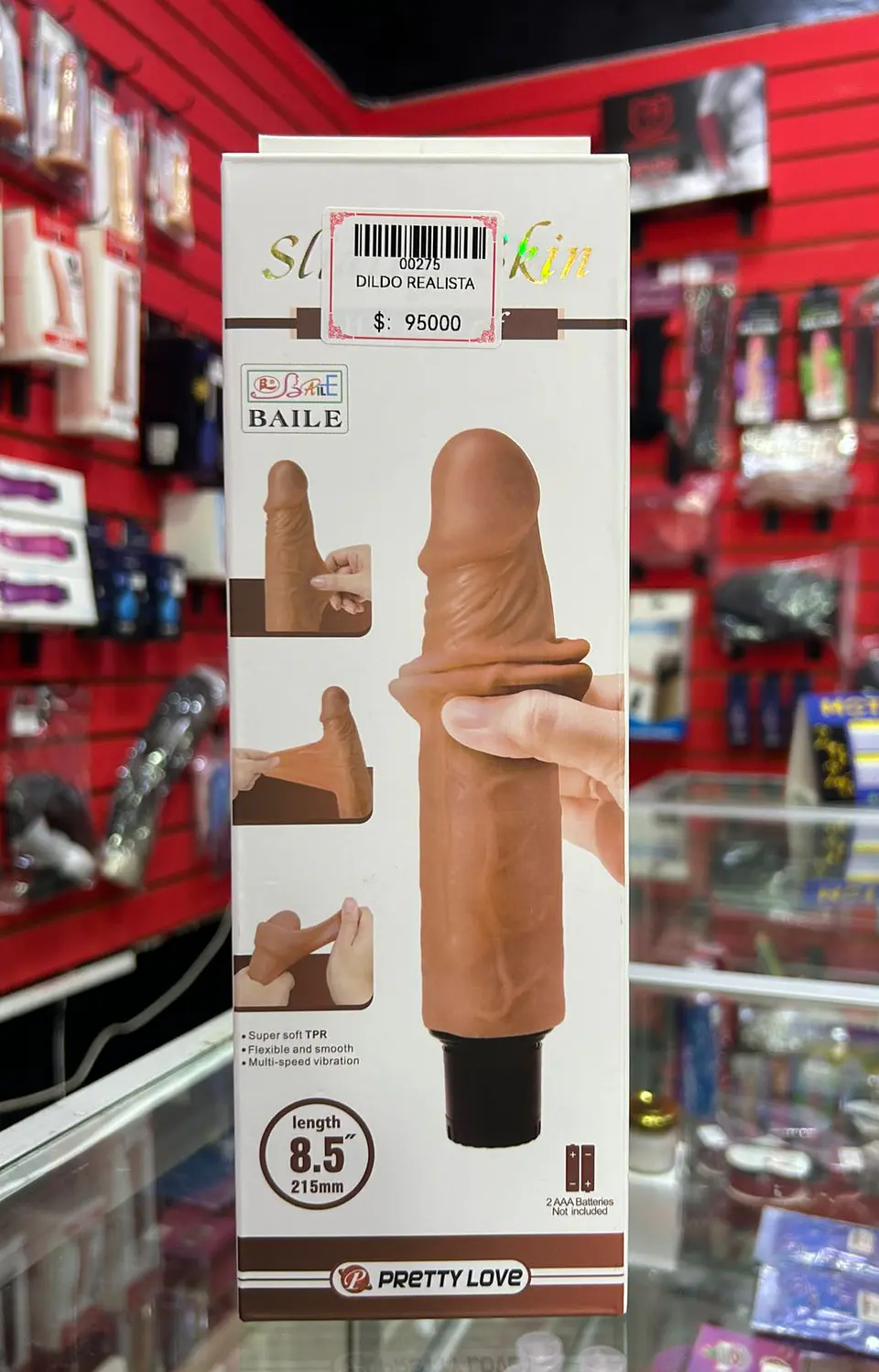 DILDO VIBRADOR REALISTA  1