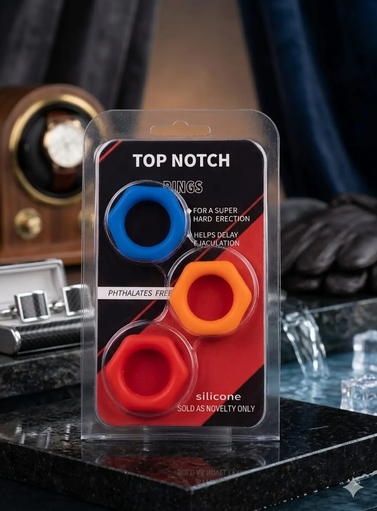 SET DE ANILLOS PARA EL PENE - ANYX  1