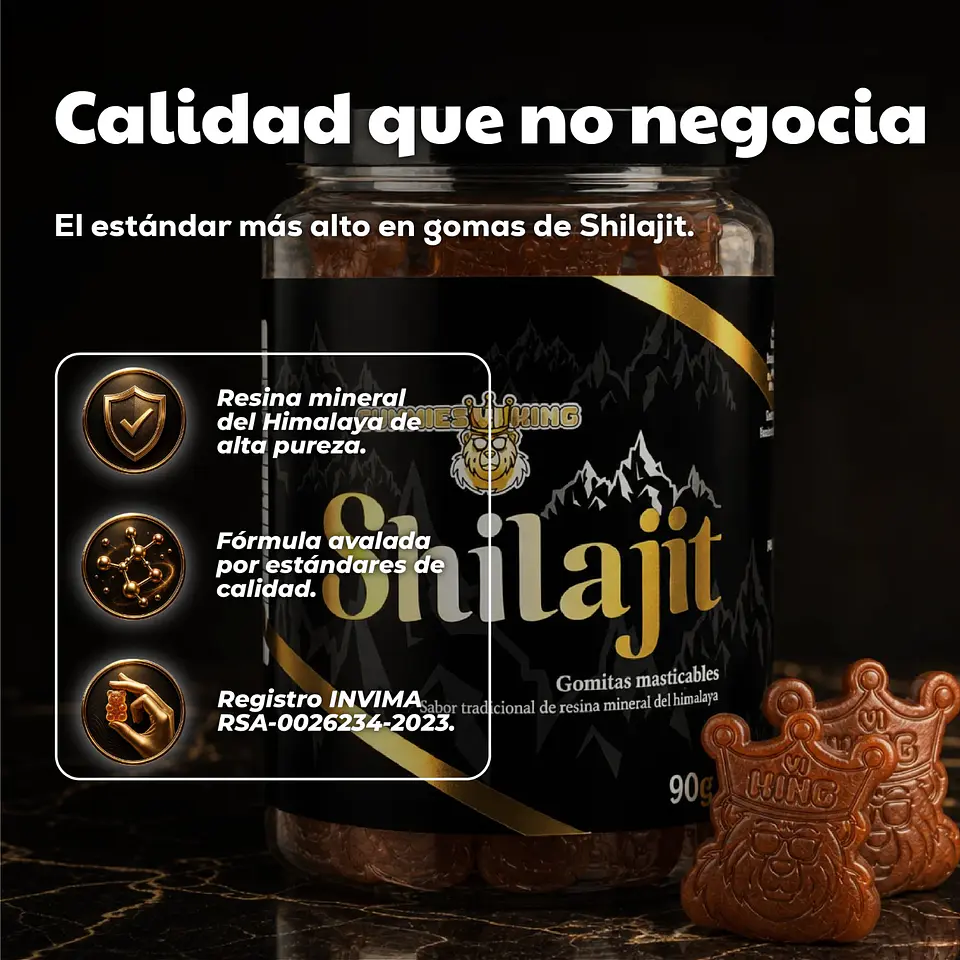 SHILAJIT GOMAS - POTENCIADOR 3