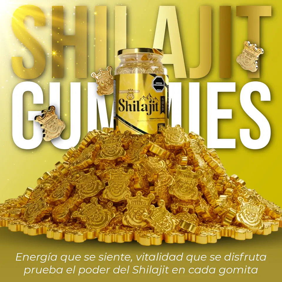 GOMAS SHILAJIT DORADA 6