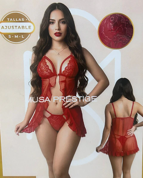 SET X2 PIEZAS BABYDOLL