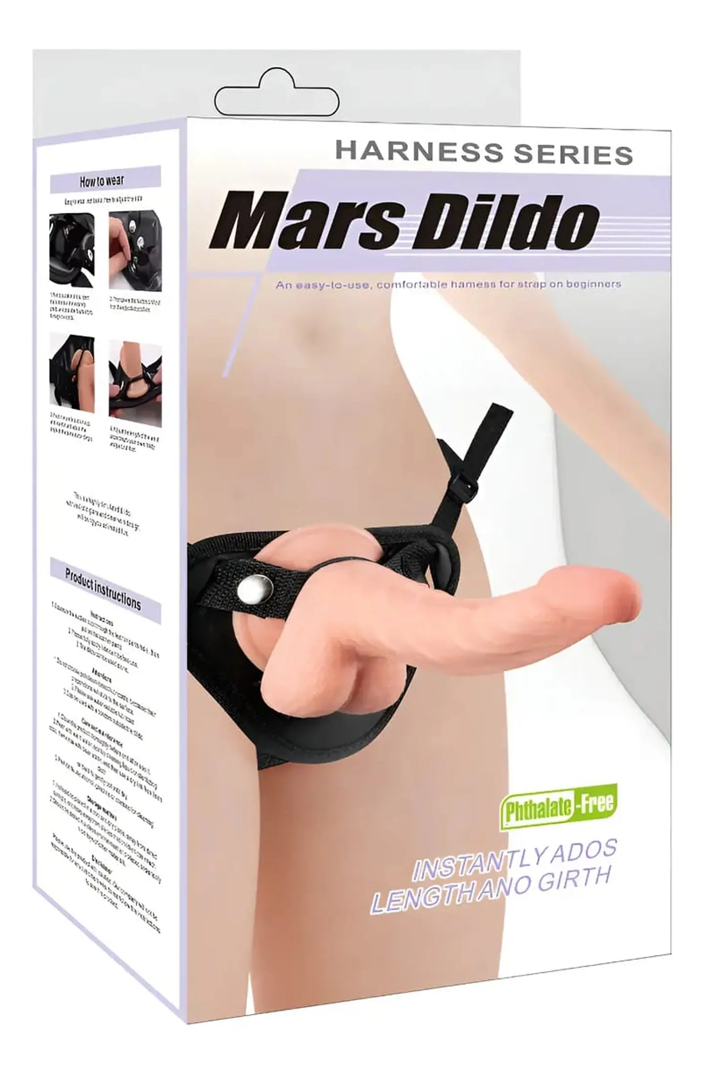 ARNES STRAP ON VIBRADOR - JOSH  1