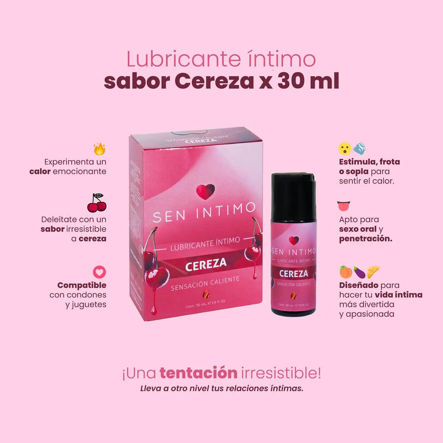 LUBRICANTE CEREZA  3