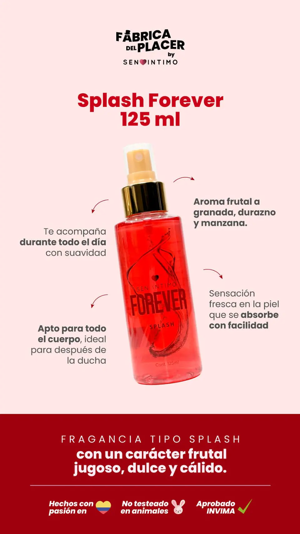 SPLASH CON FEROMONAS - FOREVER  4